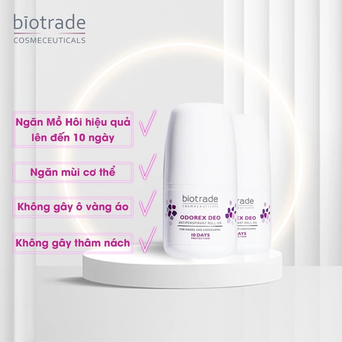Lăn Khử Mùi Biotrade Odorex Deo Roll Antiperspirant Roll-On 20ml