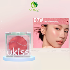 Má Hồng Kem Ukiss Temp Code Mousse Cream Blush 3.2g