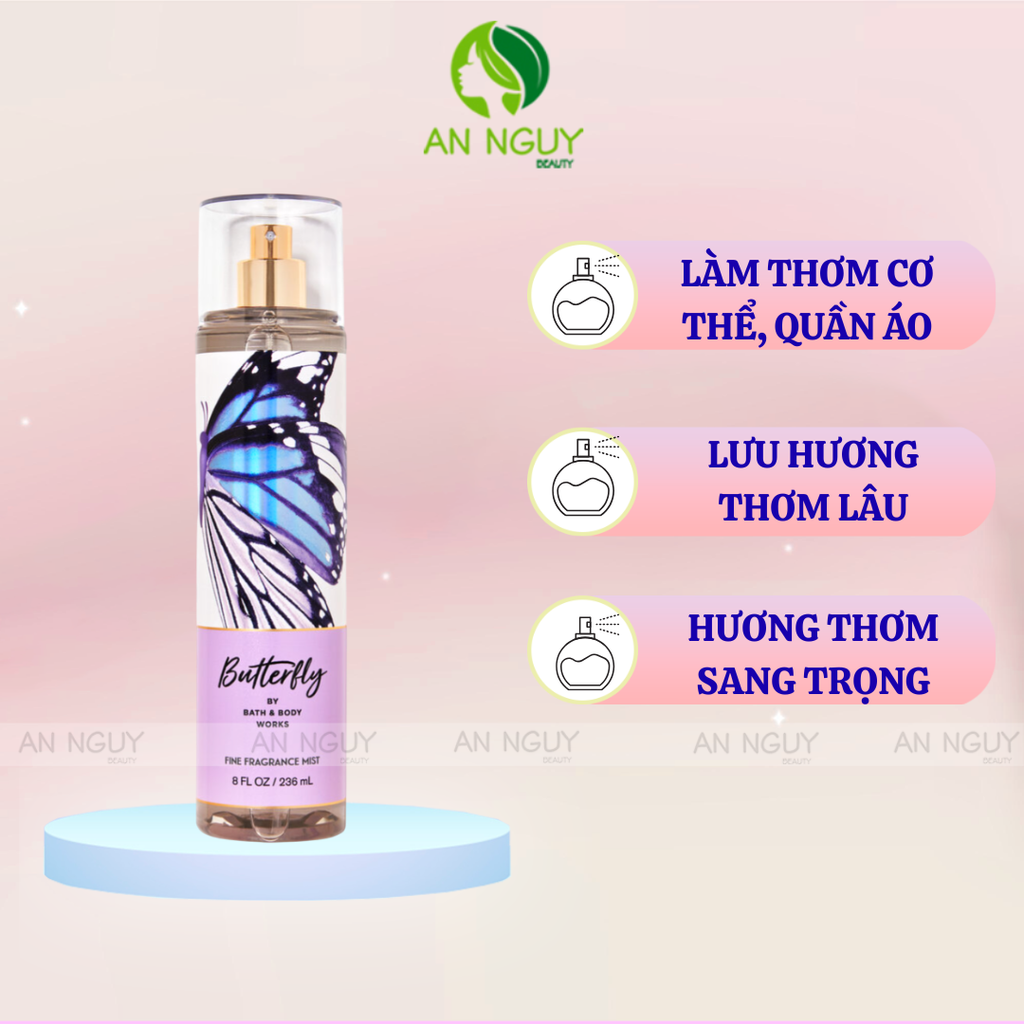 Xịt Thơm Bath & Body Works Fine Fragrance Mist Fine Bruine Parfumee 236ml (Hàng Công Ty)