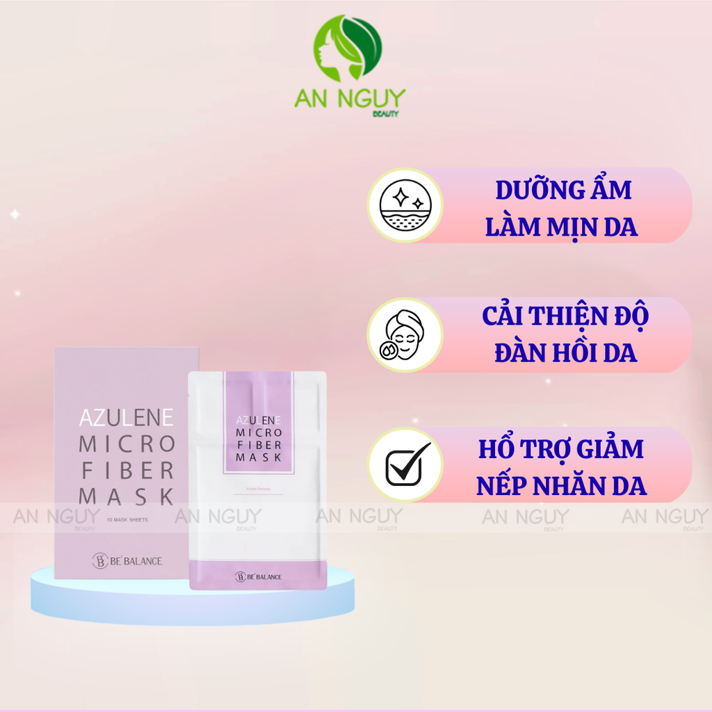 Mặt Nạ Vải Vi Sợi  3 In 1 Be’Balance Pro B5 Micro Fiber Mask 30g