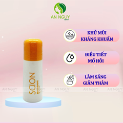 Lăn Khử Mùi Scion Brightening Roll On Làm Sáng Da, Giảm Mùi Mồ Hôi 75ml