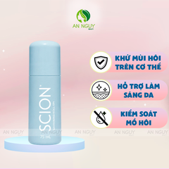 Lăn Khử Mùi Scion Brightening Roll On Làm Sáng Da, Giảm Mùi Mồ Hôi 75ml