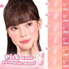 Má Hồng Kem Pinkflash Dewy Blush Stick Màu Chuẩn Tạo Hiệu Ứng Tự Nhiên 3.5g