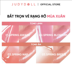 Má Hồng Kem Judydoll Glow Blush Balm Căng Bóng Lâu Trôi Mềm Mịn 3g