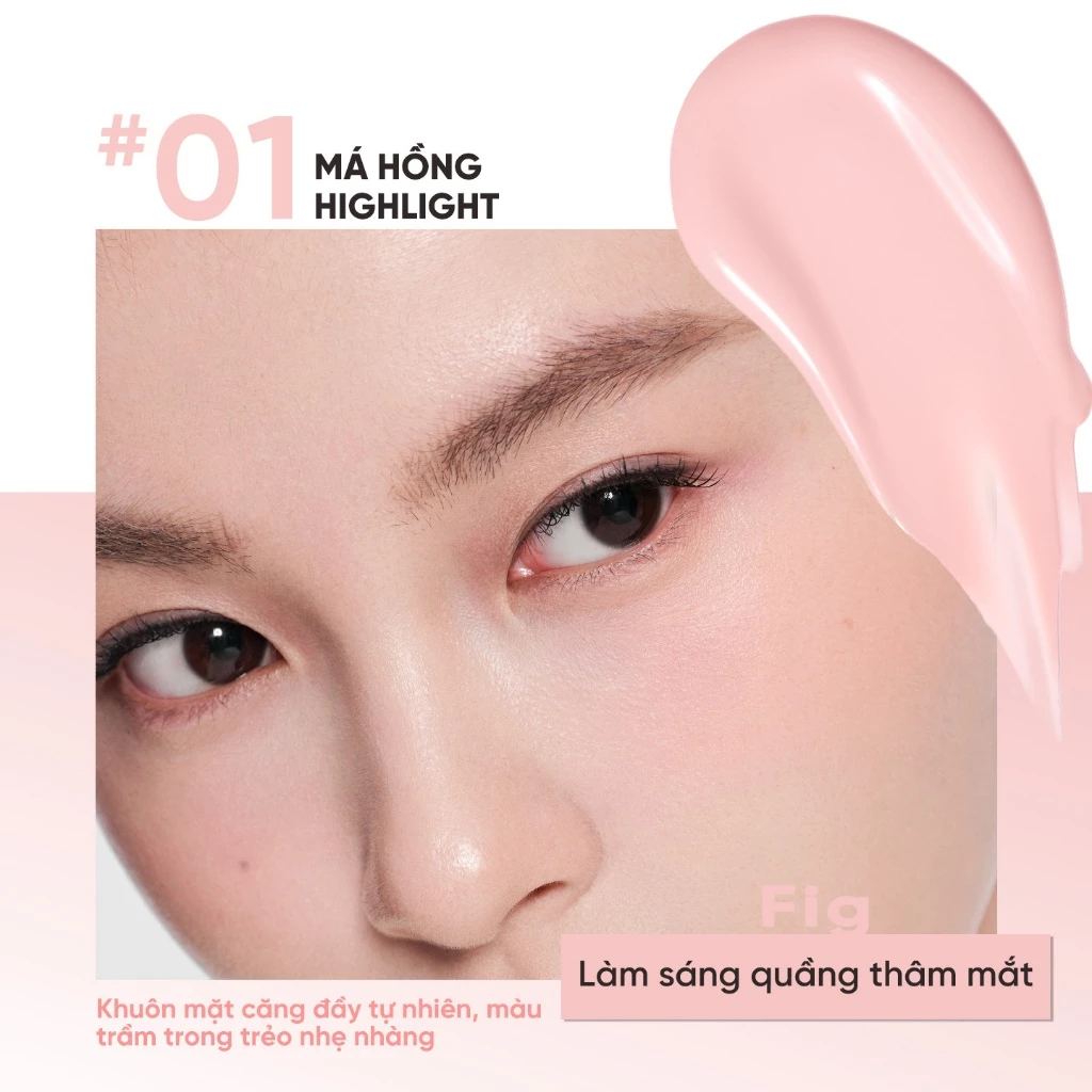 Má Hồng Kem Judydoll Soft And Smooth Blush Lotion 5g