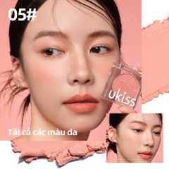 Má Hồng Kem Ukiss Temp Code Mousse Cream Blush 3.2g