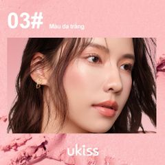 Má Hồng Kem Ukiss Temp Code Mousse Cream Blush 3.2g
