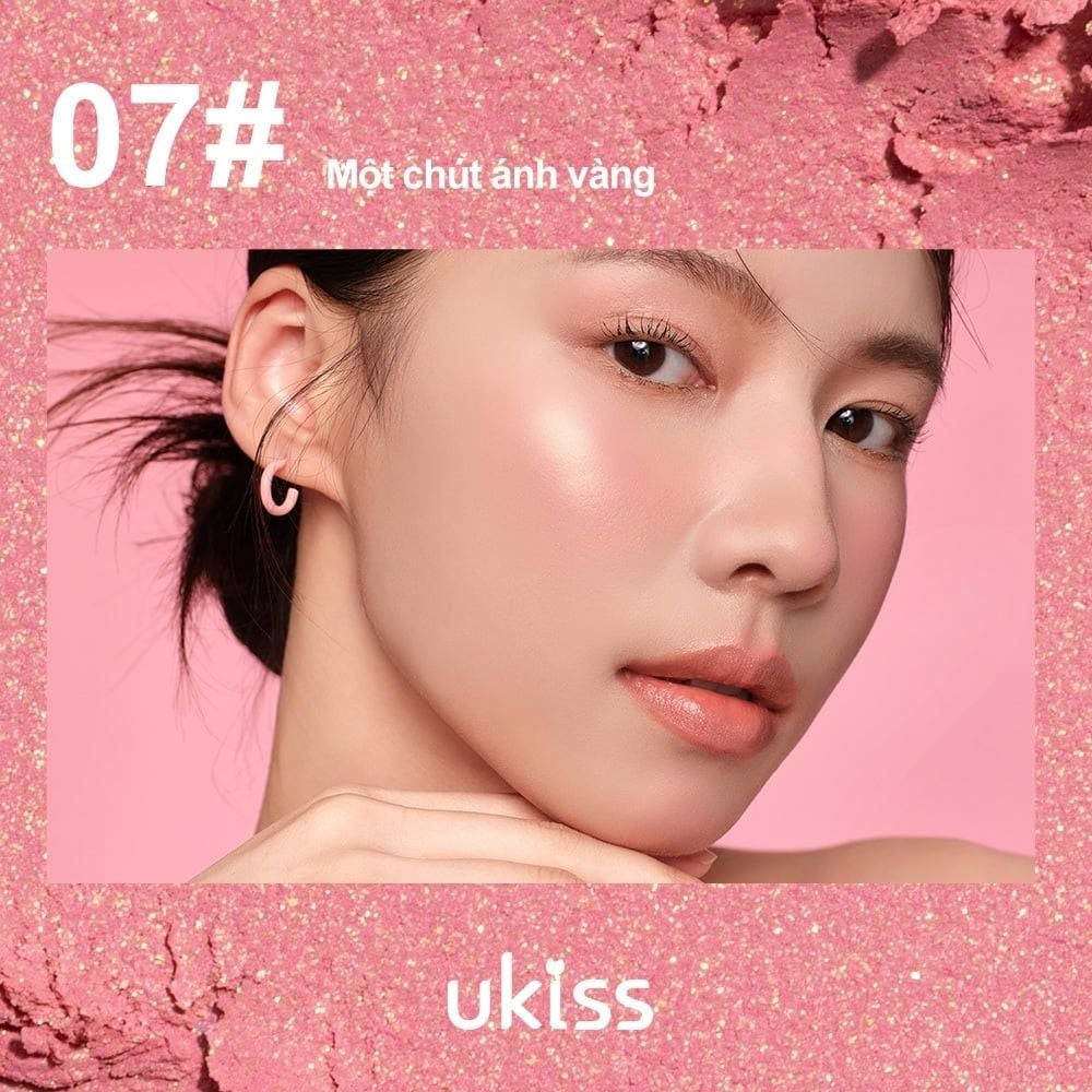 Má Hồng Kem Ukiss Temp Code Mousse Cream Blush 3.2g