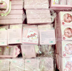 Set 2 Bông Mút Tán Nền Glorie Strawberry Cake Collection - Soft Bouncy Marshmallow Puff Duo