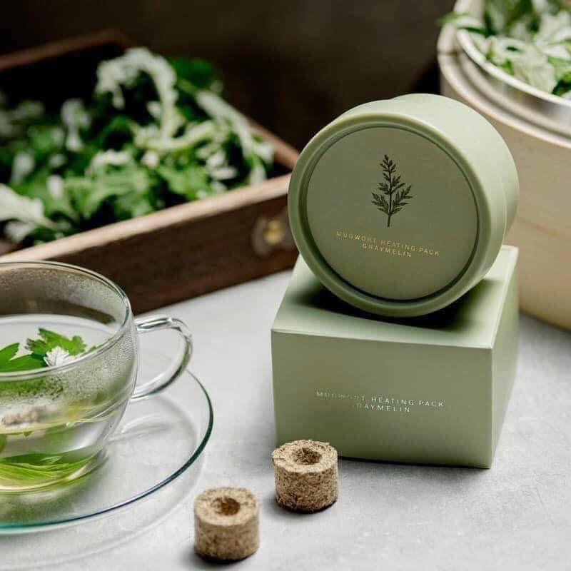 Mặt Nạ Xông Hơi Ngải Cứu Graymelin Mugwort Heating Pack 100ml