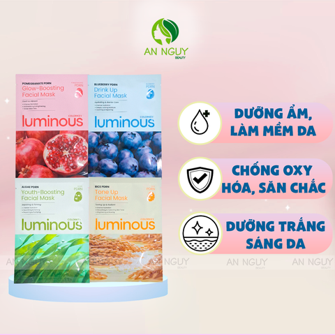 Mặt Nạ Dưỡng Da Thuần Chay Colorkey Luminous PDRN 25ml