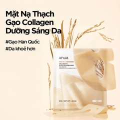 Mặt Nạ Thạch Dưỡng Da Anua Collagen Mask 38g