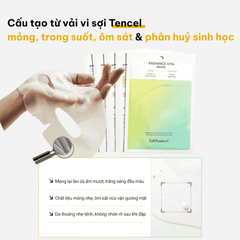 Mặt Nạ Cell Fusion C Radiance Vita Mask Dưỡng Ấm, Dưỡng Sáng Da 25ml