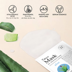 Mặt Nạ Ariul 7 Days Mask Aloe Chiết Xuất Lô Hội, Làm Dịu Da 23ml