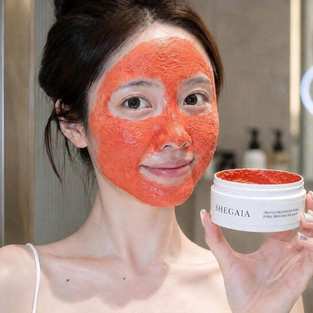 Mặt Nạ Đất Sét SHEGAIA Mask Làm Sạch Sâu Lỗ Chân Lông 150g