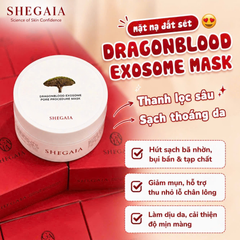 Mặt Nạ Đất Sét SHEGAIA Mask Làm Sạch Sâu Lỗ Chân Lông 150g