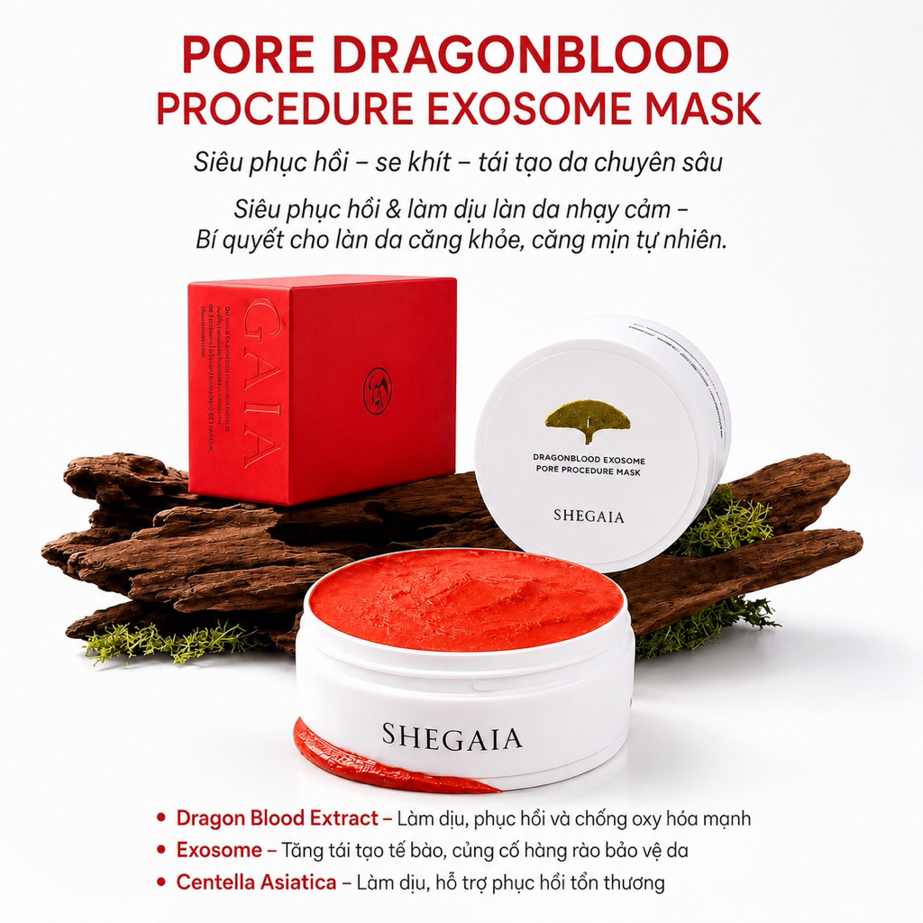 Mặt Nạ Đất Sét SHEGAIA Mask Làm Sạch Sâu Lỗ Chân Lông 150g