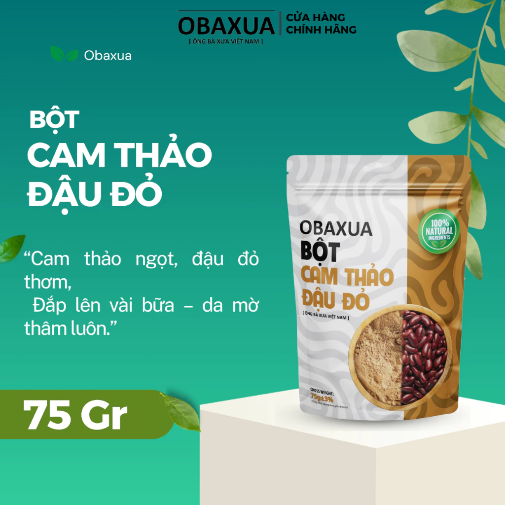 Mặt Nạ Hữu Cơ OBAXUA Dịu Nhẹ Từ Thiên Nhiên Dưỡng Da Mịn Màng