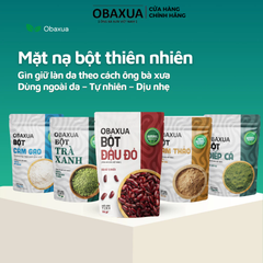 Mặt Nạ Hữu Cơ OBAXUA Dịu Nhẹ Từ Thiên Nhiên Dưỡng Da Mịn Màng