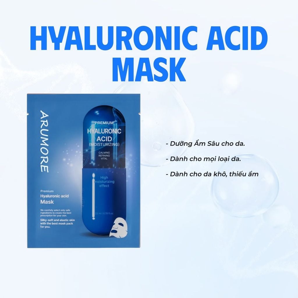 Mặt Nạ Dưỡng Da Arumore Premium Mask 23ml