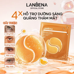 Mặt Nạ Mắt Lanbena Hydra Gel Eye Patches Giúp Giảm Quầng Thâm 14 Miếng/7 Đôi