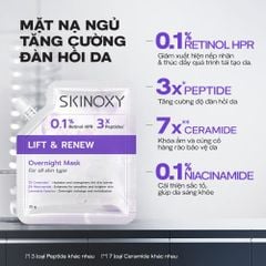 Mặt Nạ Ngủ Skinoxy Overnight Mask Dưỡng Ẩm Giúp Da Mềm Mịn 25gr