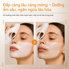 Mặt Nạ Thạch Lanbena Glow Collagen Facial Mask Dưỡng Ẩm, Tăng Độ Đàn Hồi, Làm Đều Màu Da 34g