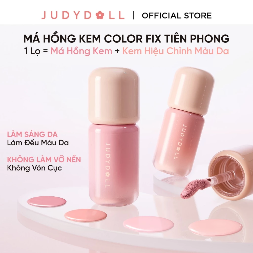 Má Hồng Kem Judydoll Soft And Smooth Blush Lotion 5g