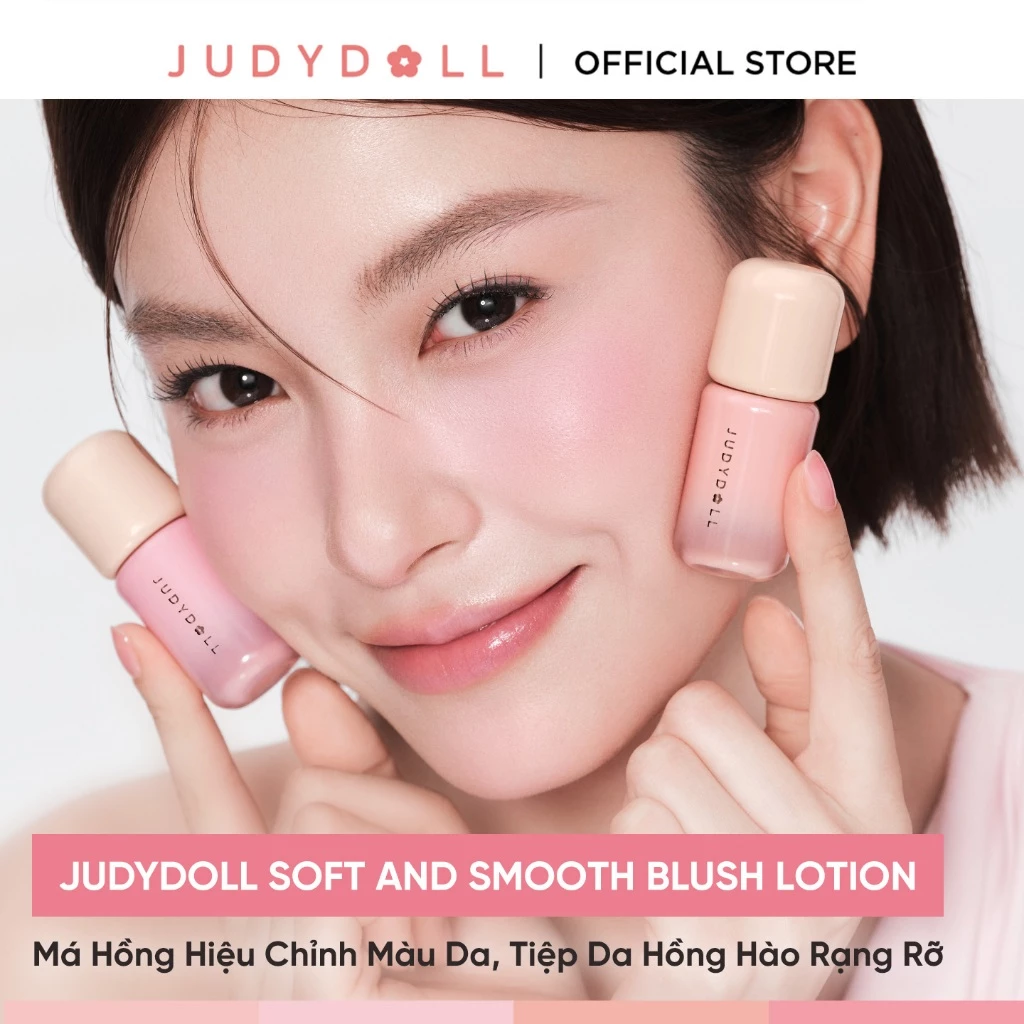 Má Hồng Kem Judydoll Soft And Smooth Blush Lotion 5g