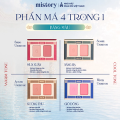 Má Hồng Dạng Kem + Phấn Mistory Lotus & Puppet Water Blush Ửng Hồng Căng Mướt 6g