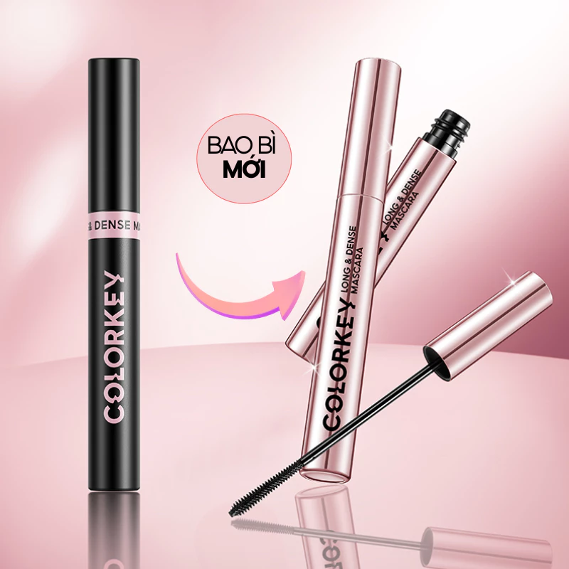 Mascara Colorkey Long&dense Mascara Làm Dài Và Dày Mi 4.5g