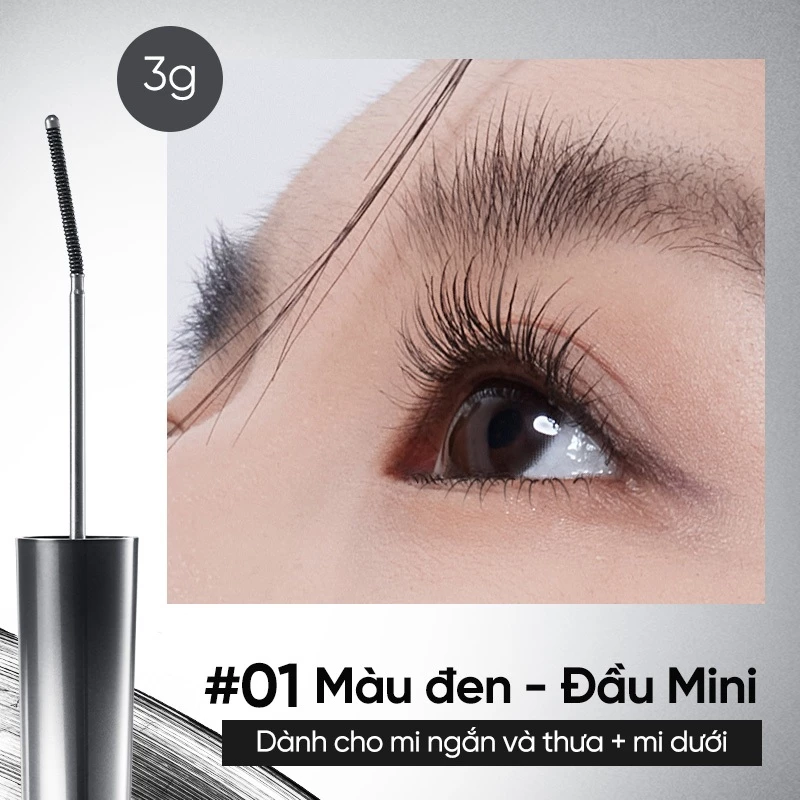 Mascara Judydoll Làm Cong, Dài & Tơi Mi 3g (Mẫu Mới)