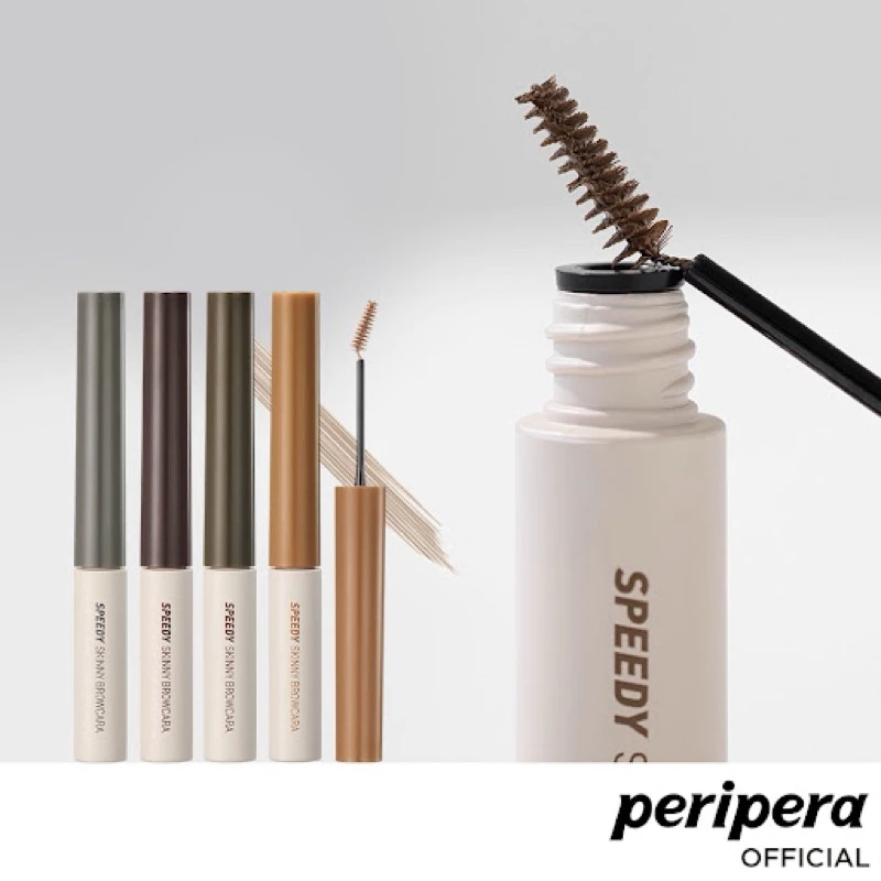 Mascara Lông Mày Peripera Speedy Skinny Brow 3g