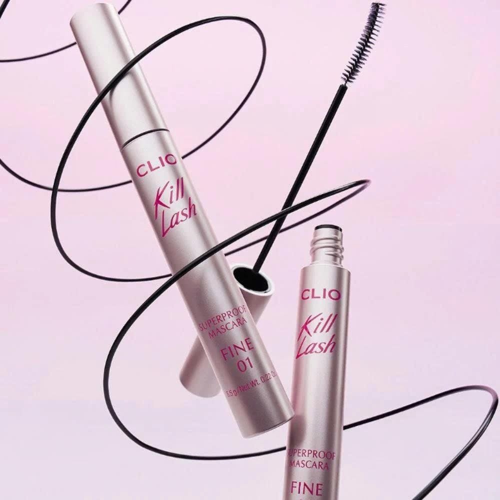 Mascara Clio Kill Lash Superproof Mascara Làm Cong Mi, Chống Trôi 7g