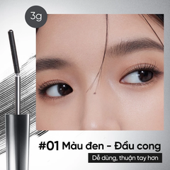 Mascara Judydoll Curling Iron Mascara Làm Cong, Dài & Tơi Mi 3g (Mẫu Mới)