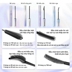 Mascara Ukiss Velvet Extra Volumizing 01 Tăng Cường Độ Dày Mi 5g