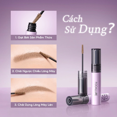 Mascara Lông Mày Dạng Gel Focallure Eyebrow Gel Tự Nhiên Chống Thấm Nước 24h 5g
