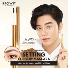 Mascara Lông Mày Browit By Nongchat Setting Eyebrow Giúp Định Hình Chân Mày 2g
