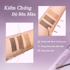 Mascara Lông Mày Dạng Gel Focallure Eyebrow Gel Tự Nhiên Chống Thấm Nước 24h 5g