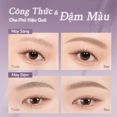 Mascara Lông Mày Dạng Gel Focallure Eyebrow Gel Tự Nhiên Chống Thấm Nước 24h 5g