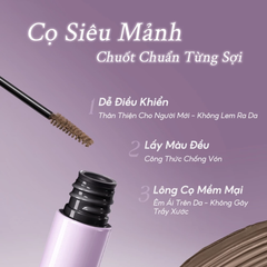 Mascara Lông Mày Dạng Gel Focallure Eyebrow Gel Tự Nhiên Chống Thấm Nước 24h 5g