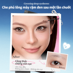 Mascara Lông Mày Rock Sweet Stereoscopic Eyebrow Shape Mịn Lì, Giữ Màu 3.5g