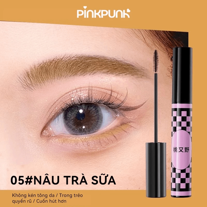 Mascara Chân Mày PinkPunk No More Brow Worries Tinted Brow Định Hình Và Đổi Màu Lông Mày 4g
