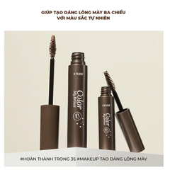 Mascara Lông Mày Etude House Color My Brows Màu Tự Nhiên Định Hình Chân Mày 4.5g