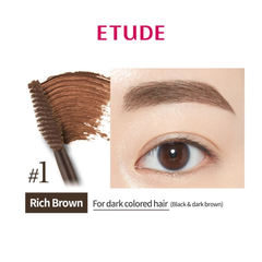 Mascara Lông Mày Etude House Color My Brows Màu Tự Nhiên Định Hình Chân Mày 4.5g