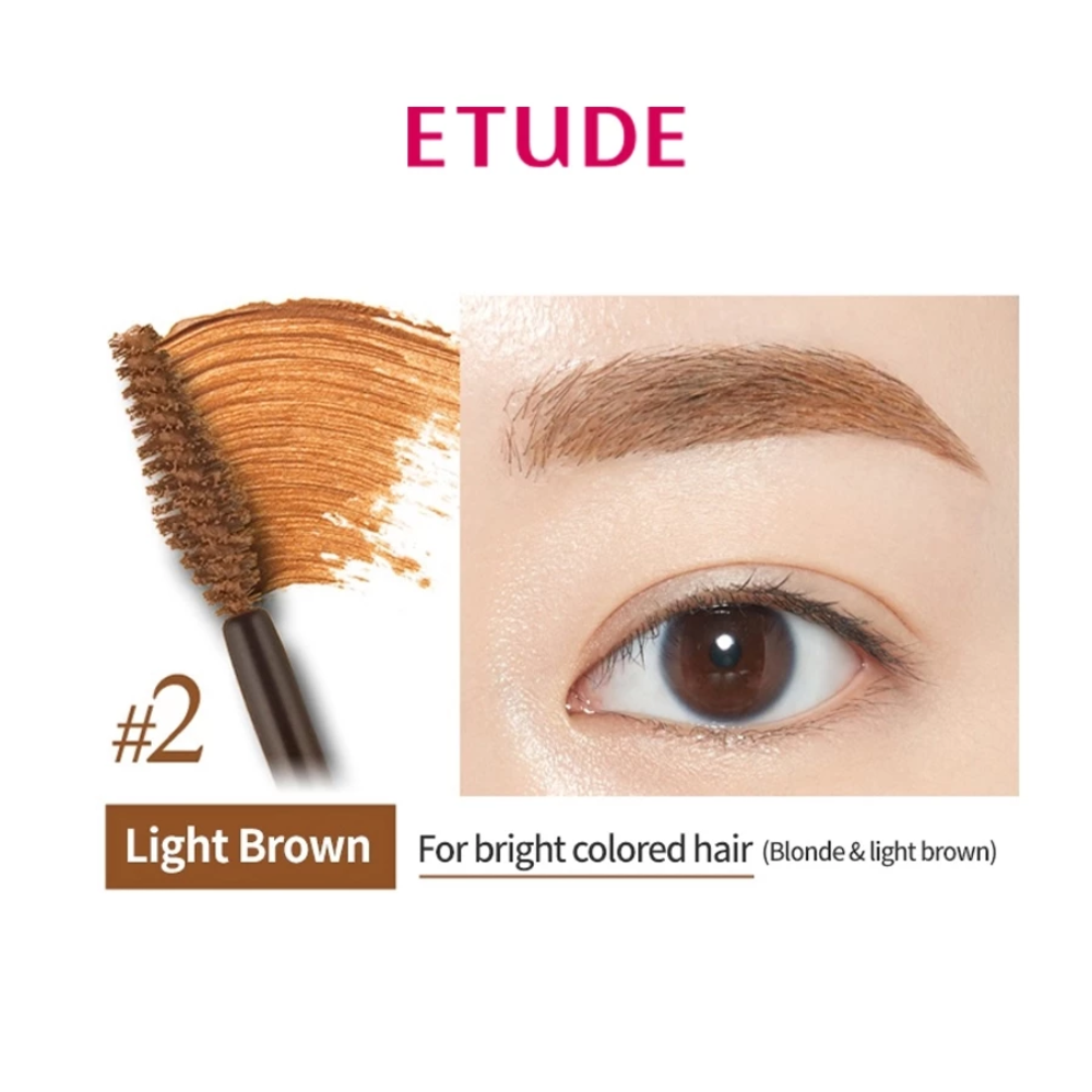 Mascara Lông Mày Etude House Color My Brows Màu Tự Nhiên Định Hình Chân Mày 4.5g