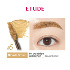 Mascara Lông Mày Etude House Color My Brows Màu Tự Nhiên Định Hình Chân Mày 4.5g