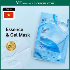 Mặt Nạ Thạch Dưỡng Da VT Cosmetics Reedle Shot 2Step 100 Hydrogel Mask 33g