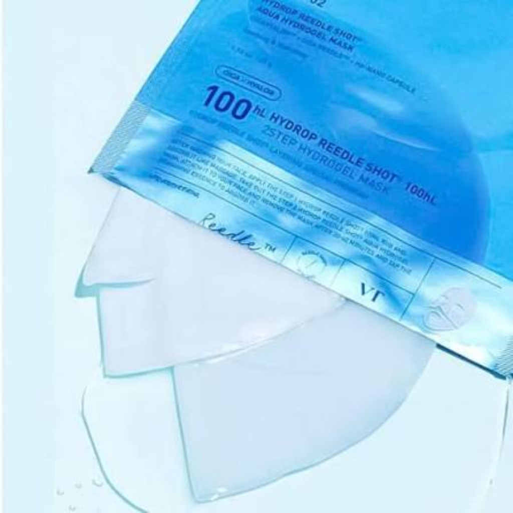 Mặt Nạ Thạch Dưỡng Da VT Cosmetics Reedle Shot 2Step 100 Hydrogel Mask 33g