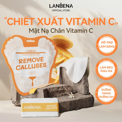 Mặt Nạ Da Chân Lanbena Foot Peel Mask Remove Calluses Làm Sạch Tế Bào Chết 40g/Đôi